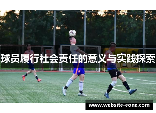 球员履行社会责任的意义与实践探索